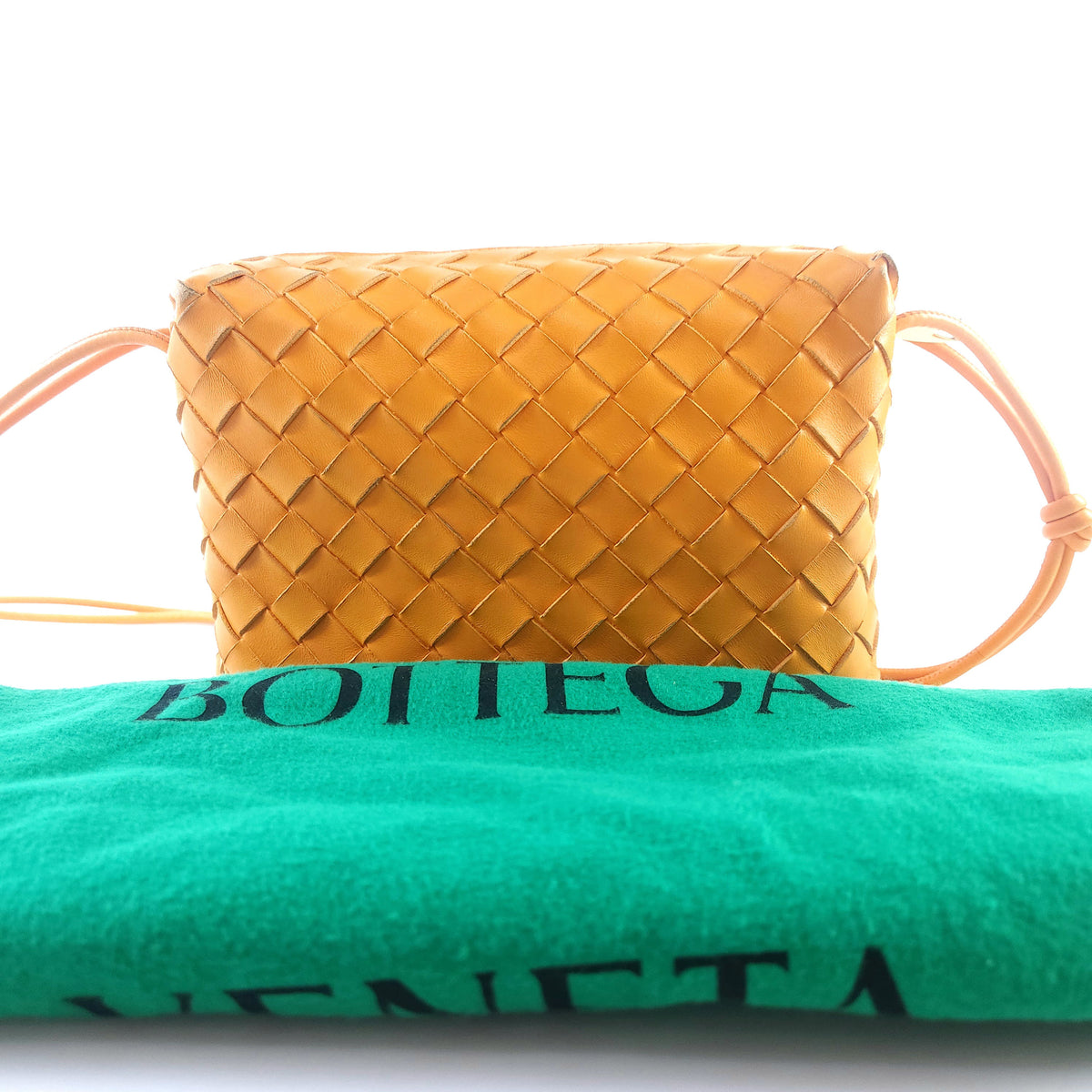 Small Intrecciato Loop Crossbody Bag 723548