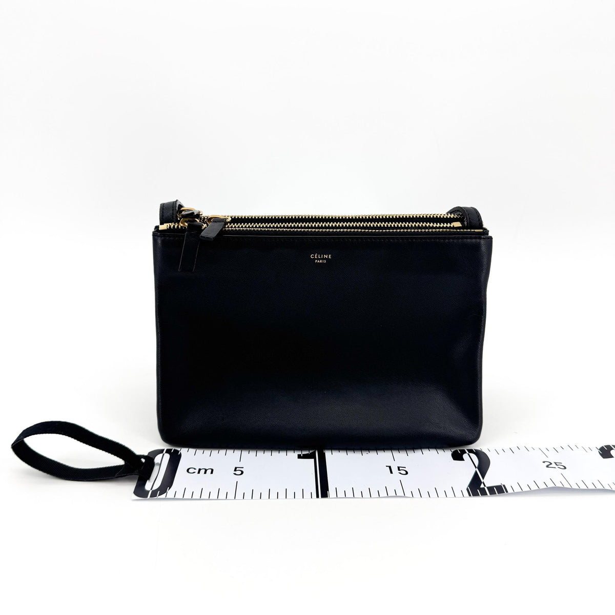 Celine Trio Small Crossbody Bag Black
