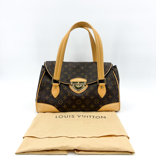Louis Vuitton Monogram Beverly MM Marron