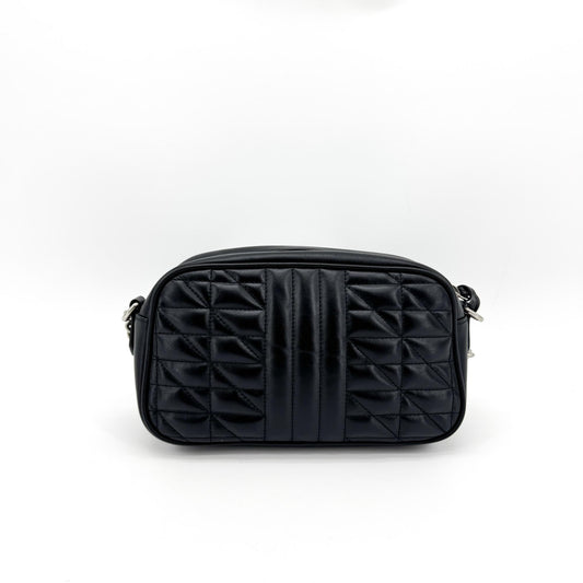 Gucci GG Marmont Small Matelassé Crossbody Bag Black