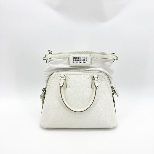 Maison Margiela 5AC Mini Tote Bag White
