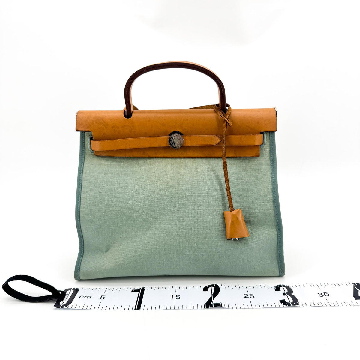 Hermès Herbag 31 PM Sky Blue