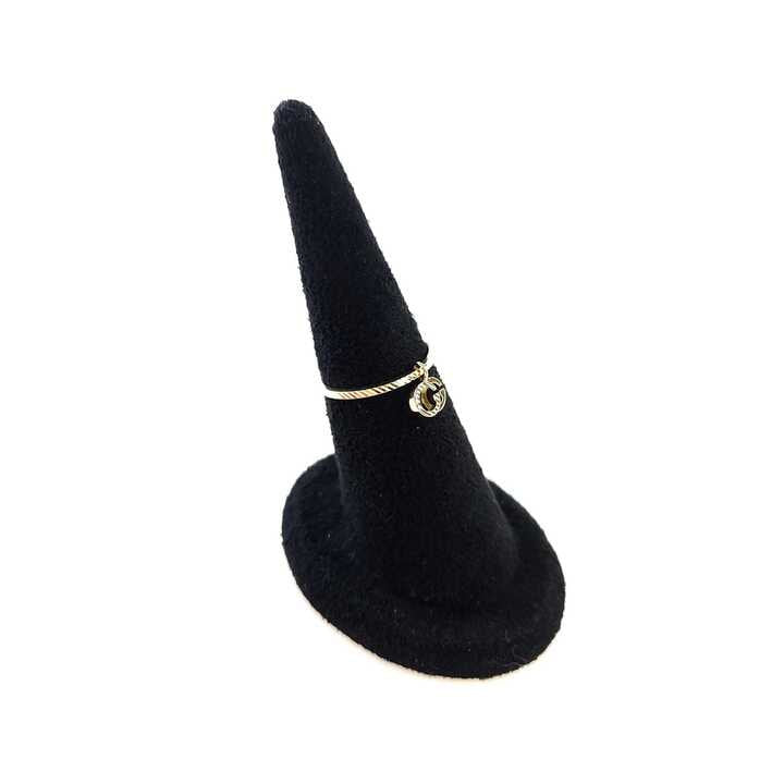 11 Running G Charm 18K Ring 648599