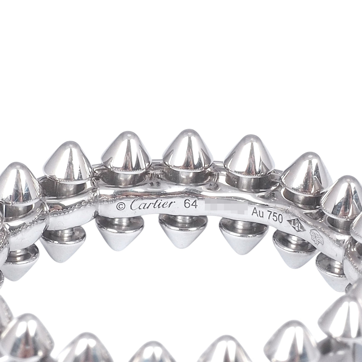 Cartier B4233064 White Gold Clash de Cartier Ring