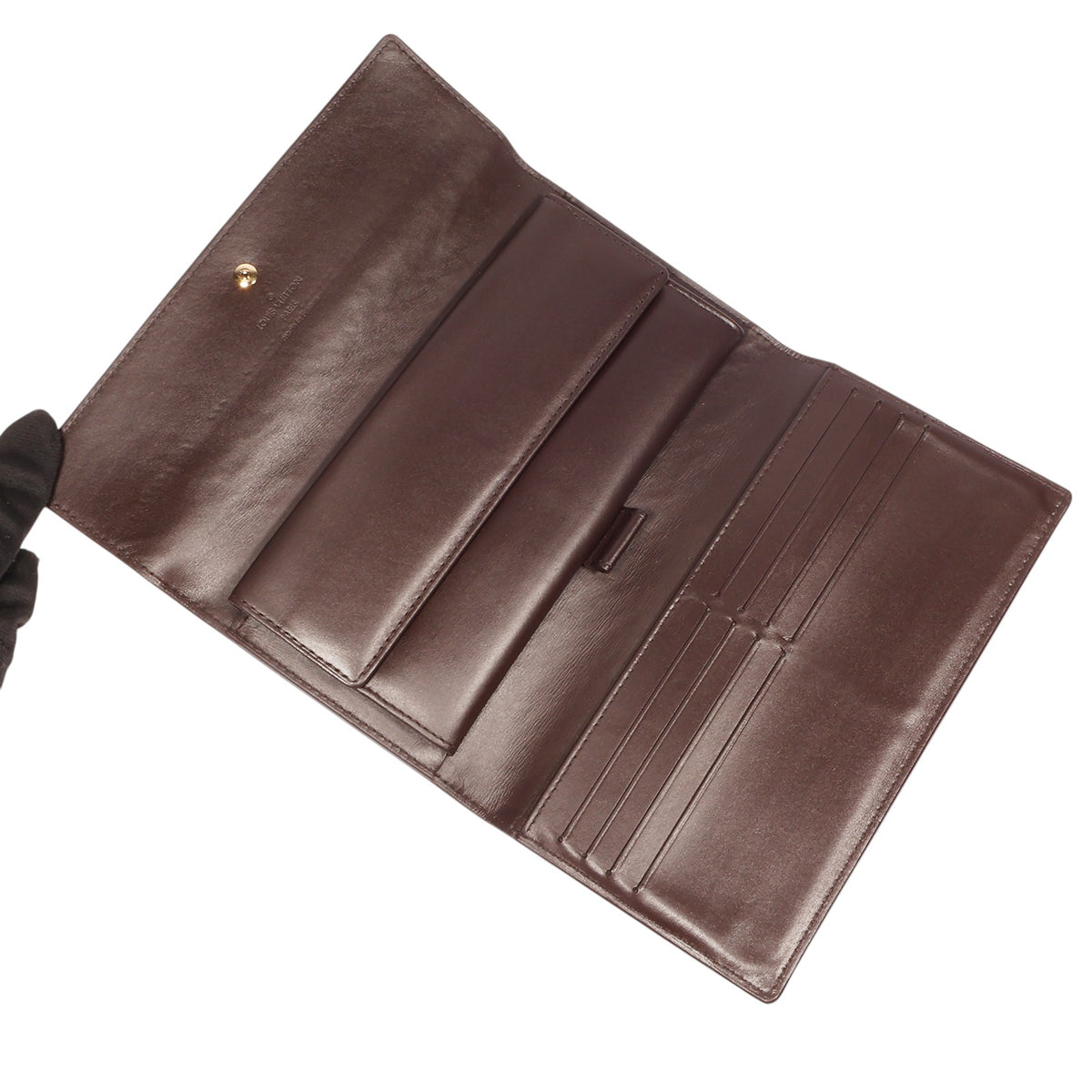 Louis Vuitton M91998 Monogram Vernis Porte Trésaux Long Wallet