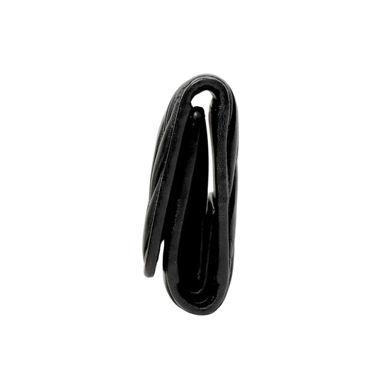 Miu Miu Black Materasse Half-Wallet
