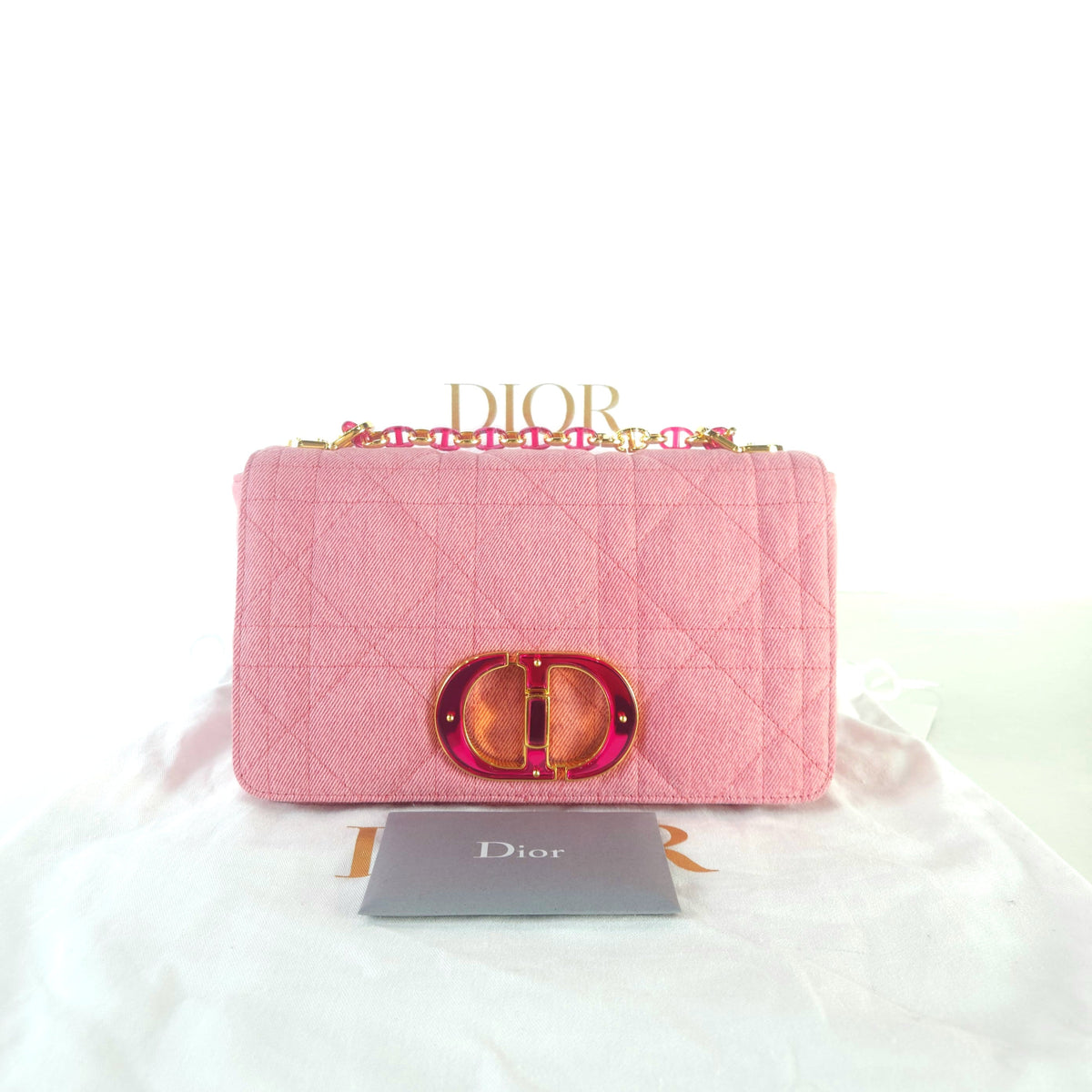 Medium Fabric Caro Shoulder Bag Crossbody Bag