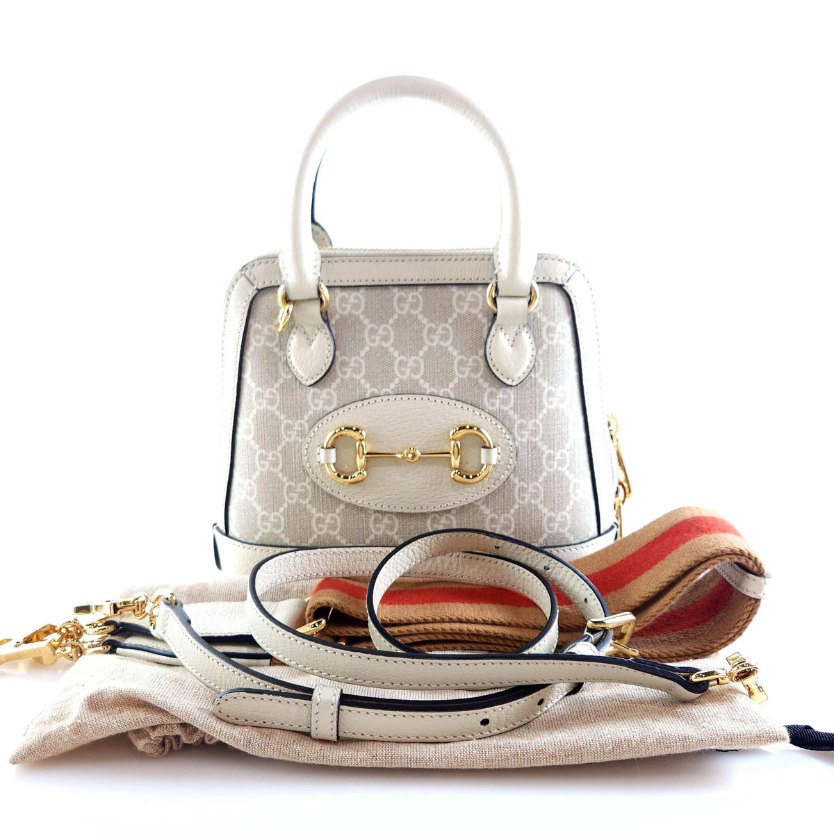 Mini Horsebit 1955 Top Handle Shoulder Bag Crossbody Bag 677212
