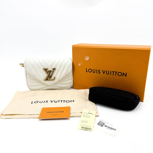 Louis Vuitton New Wave Multi Pochette Snow White