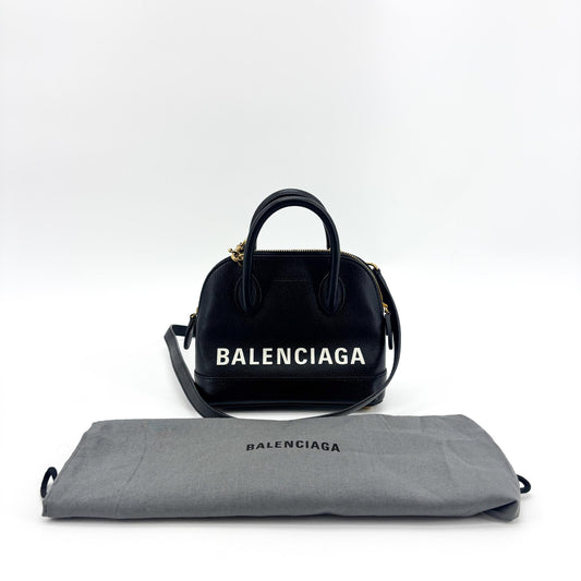 Balenciaga Bill Top Handle XXS Black
