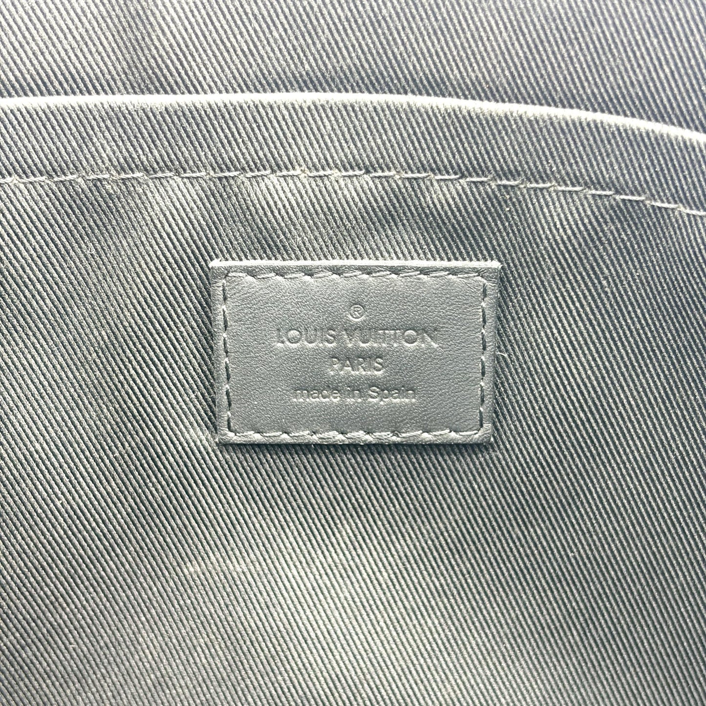 Louis Vuitton Monogram Shadow Pochette A4 Black