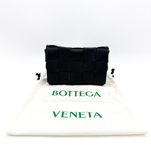 Bottega Veneta Cassette Crossbody Bag Black