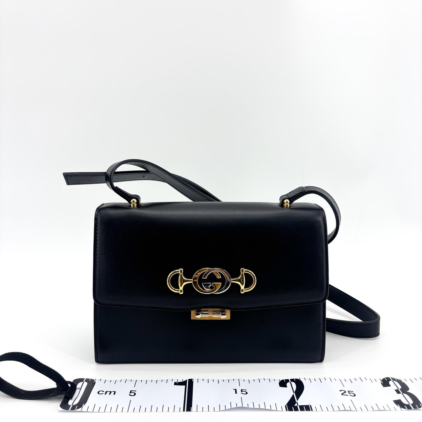 Gucci Zumi Small Shoulder Bag Black