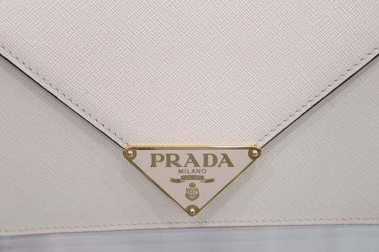 Saffiano leather shoulder bag 1BD318