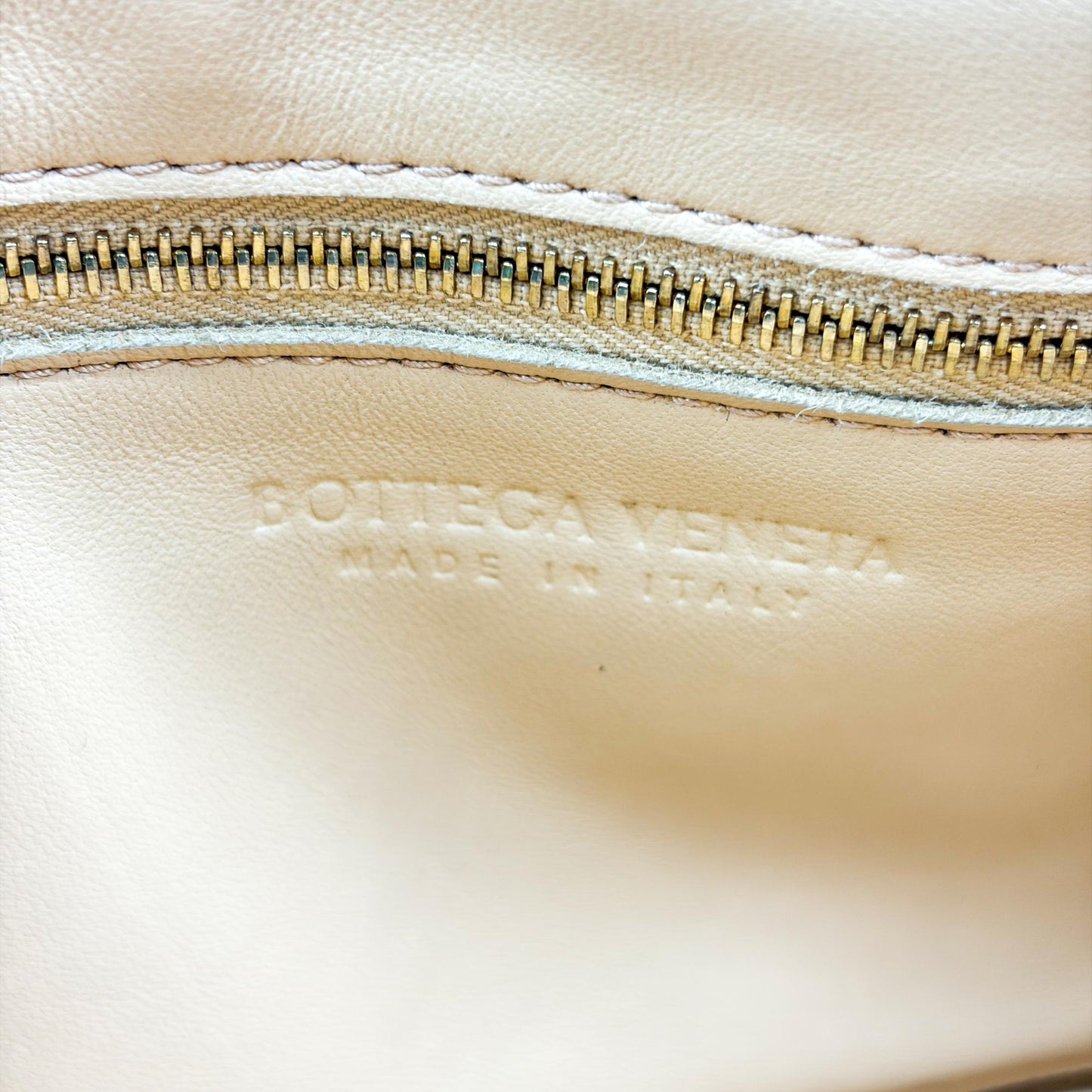 Bottega Veneta Cassette Bag Beige