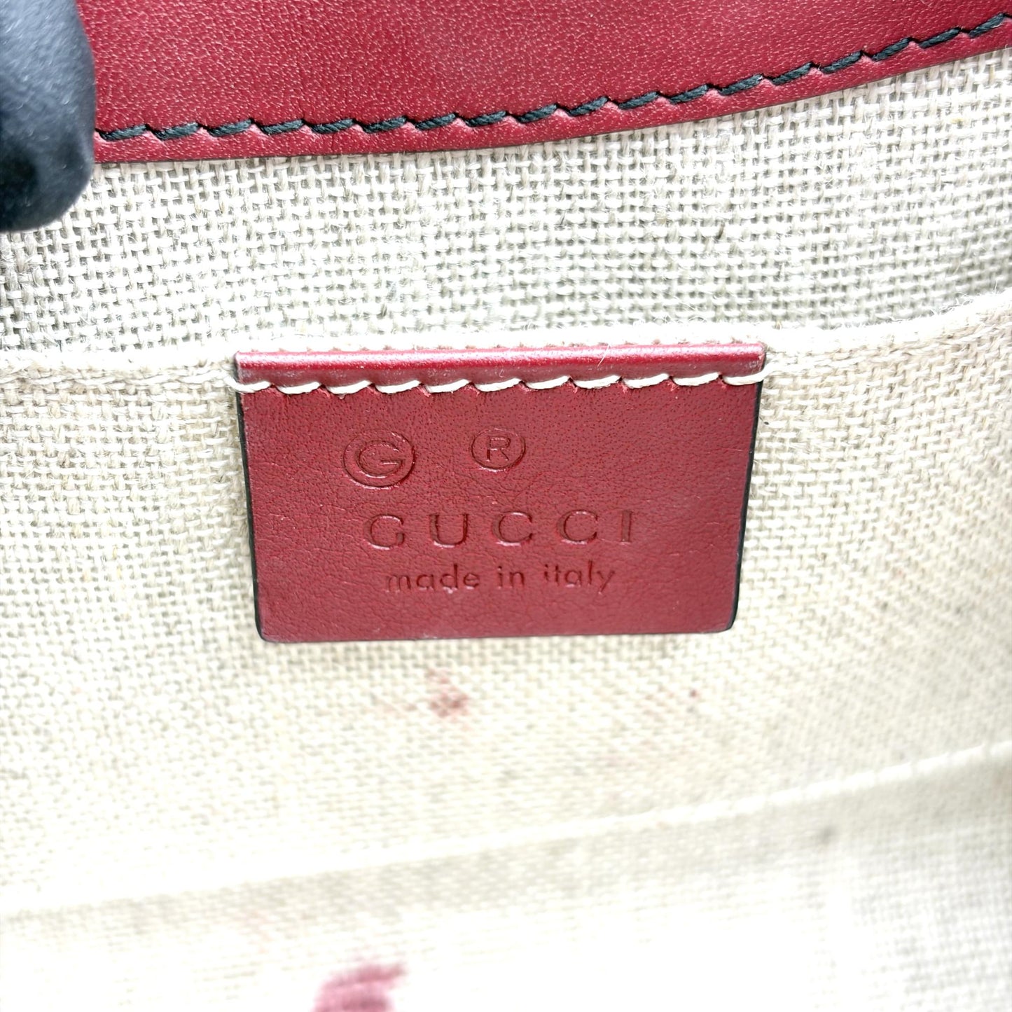 Gucci Microguccissima Emily Mini Chain Shoulder Bag