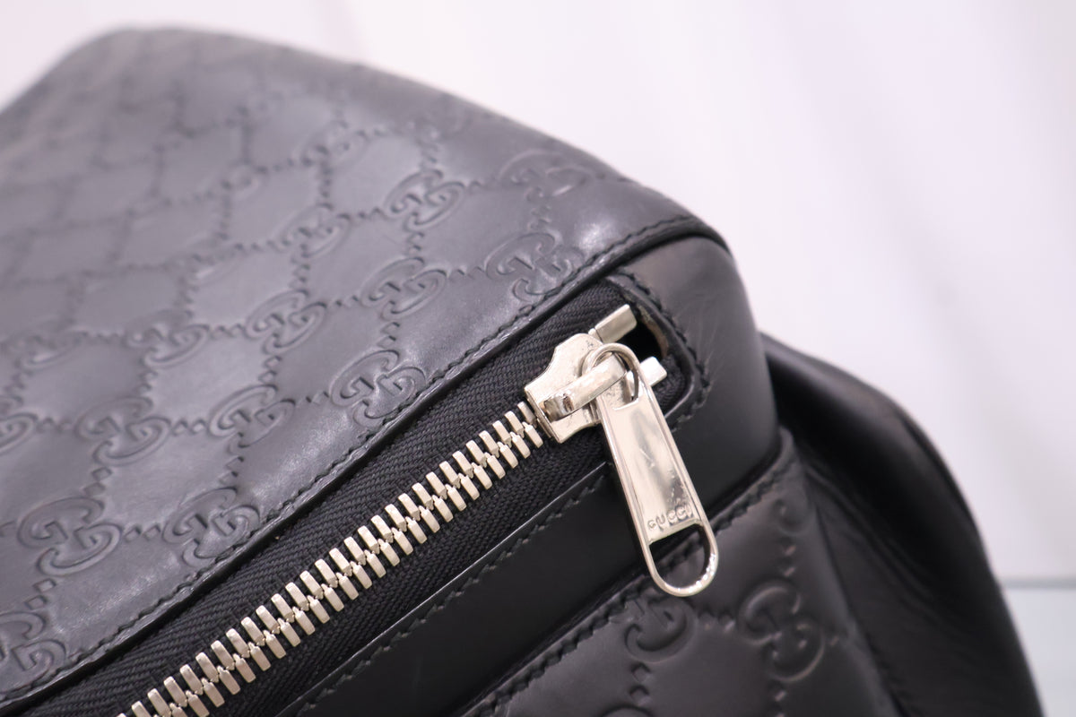 Sima Signature Leather Backpack 406370