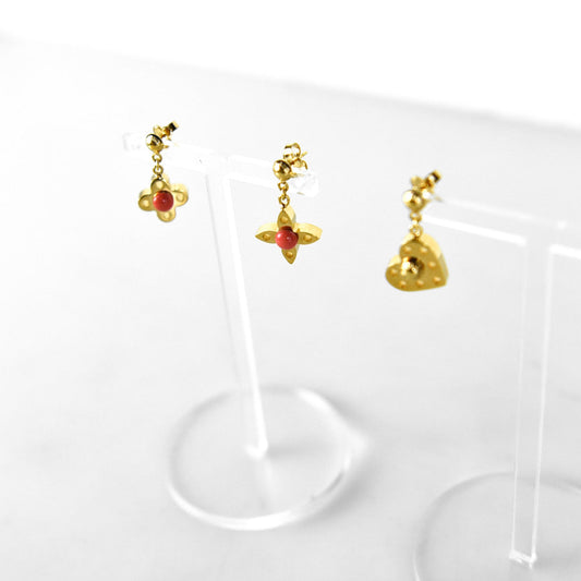 Monogram earrings