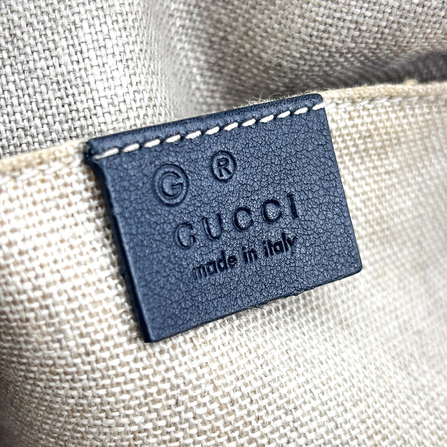 Gucci Microguccissima Mini Dome Shoulder Bag Navy