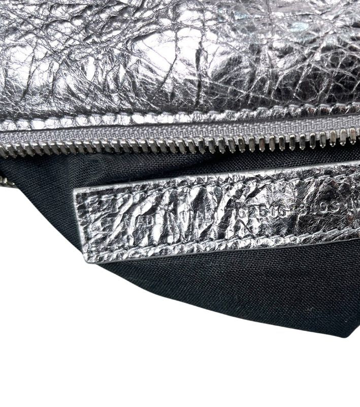 Balenciaga Silver Supervige XS Shoulder Bag