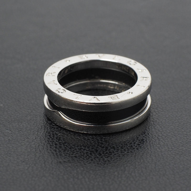 Bulgari Silver Ceramic Save the Children Ring