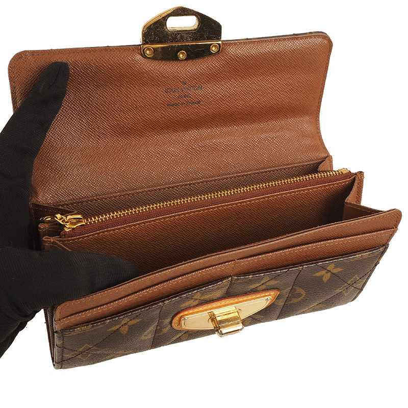 Louis Vuitton M66556 Monogram Portrefoyl Sarah Etol Long Wallet
