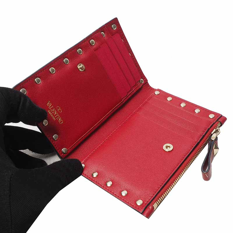 Valentino Rockstud bifold wallet