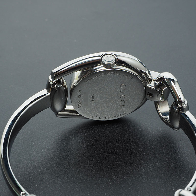 Gucci 139.5 Horsebit Diamond Quartz Watch