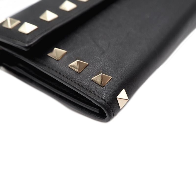 Valentino NW1P0225BOL Rockstud Long Wallet