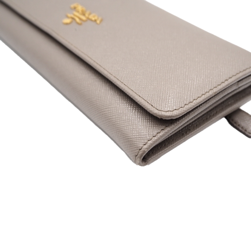 Prada 1M1132 Saffiano long wallet