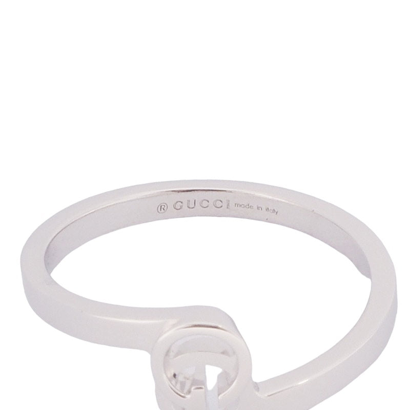 Gucci 457122 White Gold Running Ring