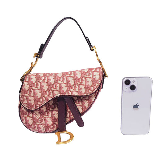 Dior Oblique Saddle Mini Shoulder Bag
