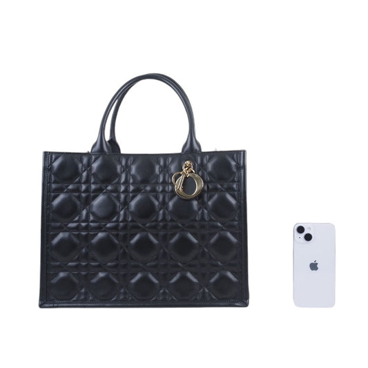 Dior M1324OWHP Cannage Book Tote Medium Shoulder Bag