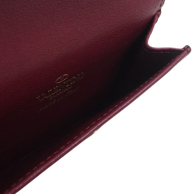 Valentino Rockstud Card Holder