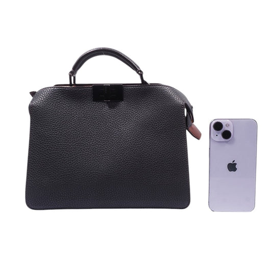 Fendi 8BN327 ICU Peekaboo Small Tote Bag
