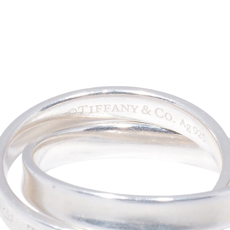Tiffany 23781522 Interlocking Circle Silver Ring