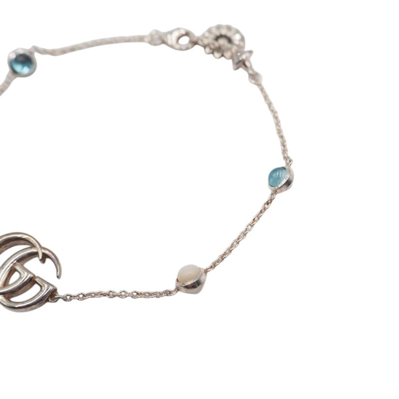 Gucci 527393 Silver Double G Bracelet