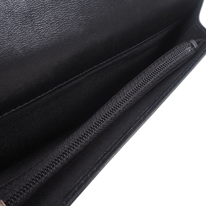 Chanel A48651 Caviar Timeless Long Wallet