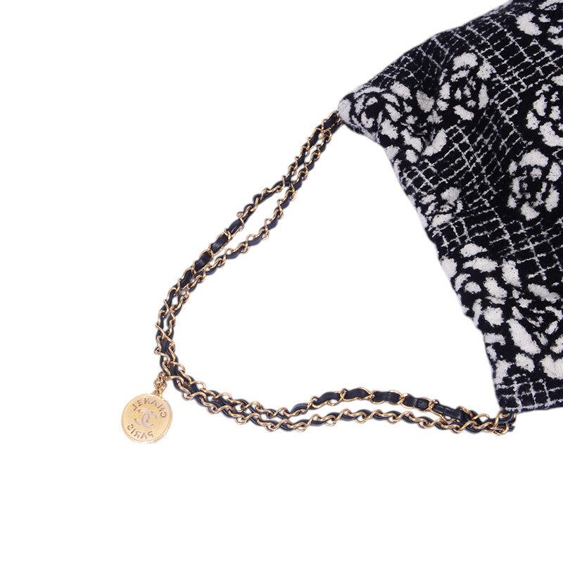 Chanel AS3261 Cashmere 22 Medium Shoulder Bag