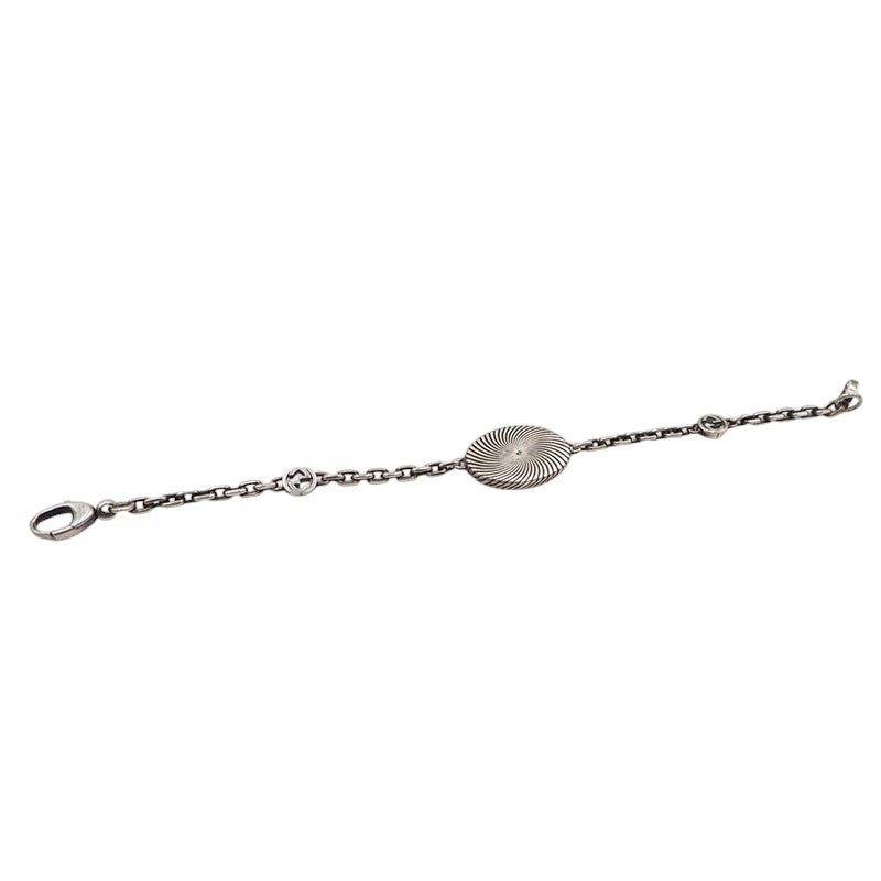 Gucci 627749 Silver Double G Bracelet
