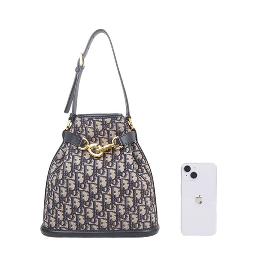 Dior M2271UTZQ Oblique Cé Dior Bucket Medium Shoulder Bag