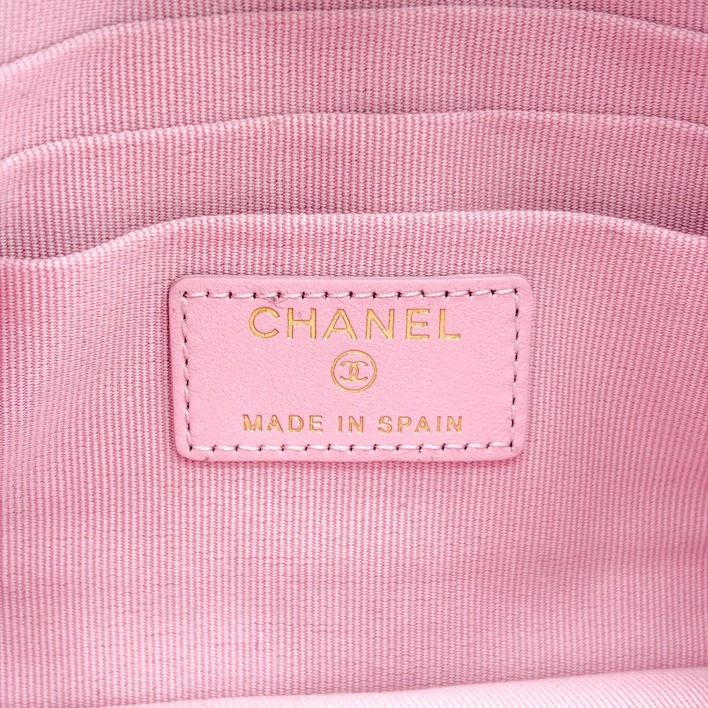 Chanel Classic New Medium Pouch Caviar Gold Hardware Pink