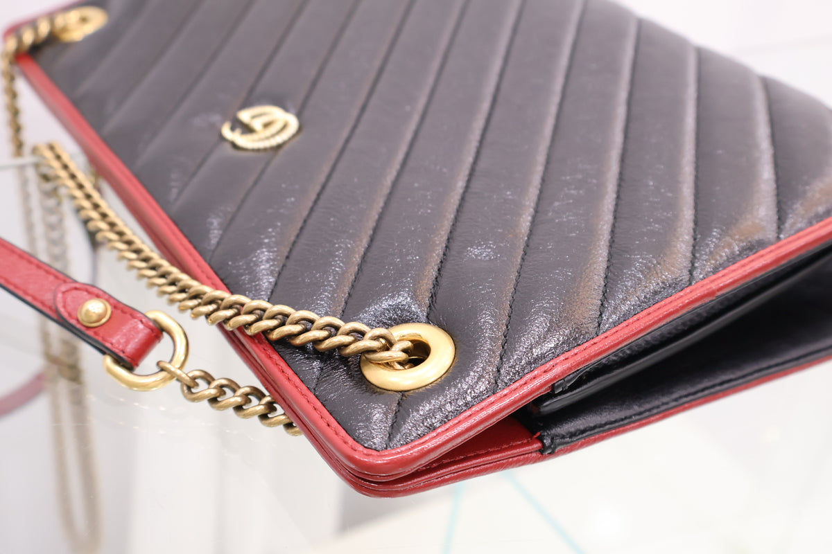 GG Marmont Matelassé Chain Shoulder Bag 524592
