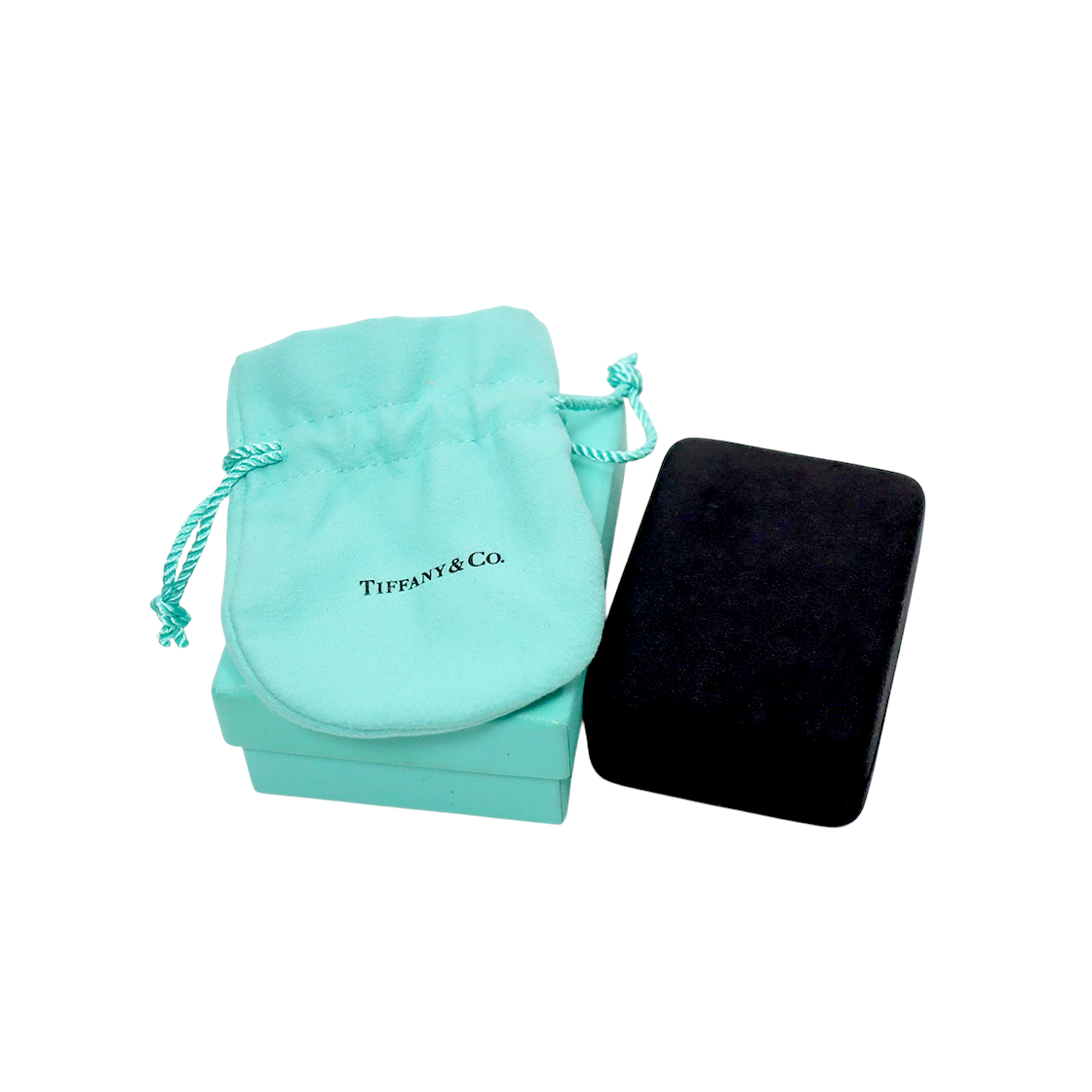 Tiffany 18K Double Heart Necklace