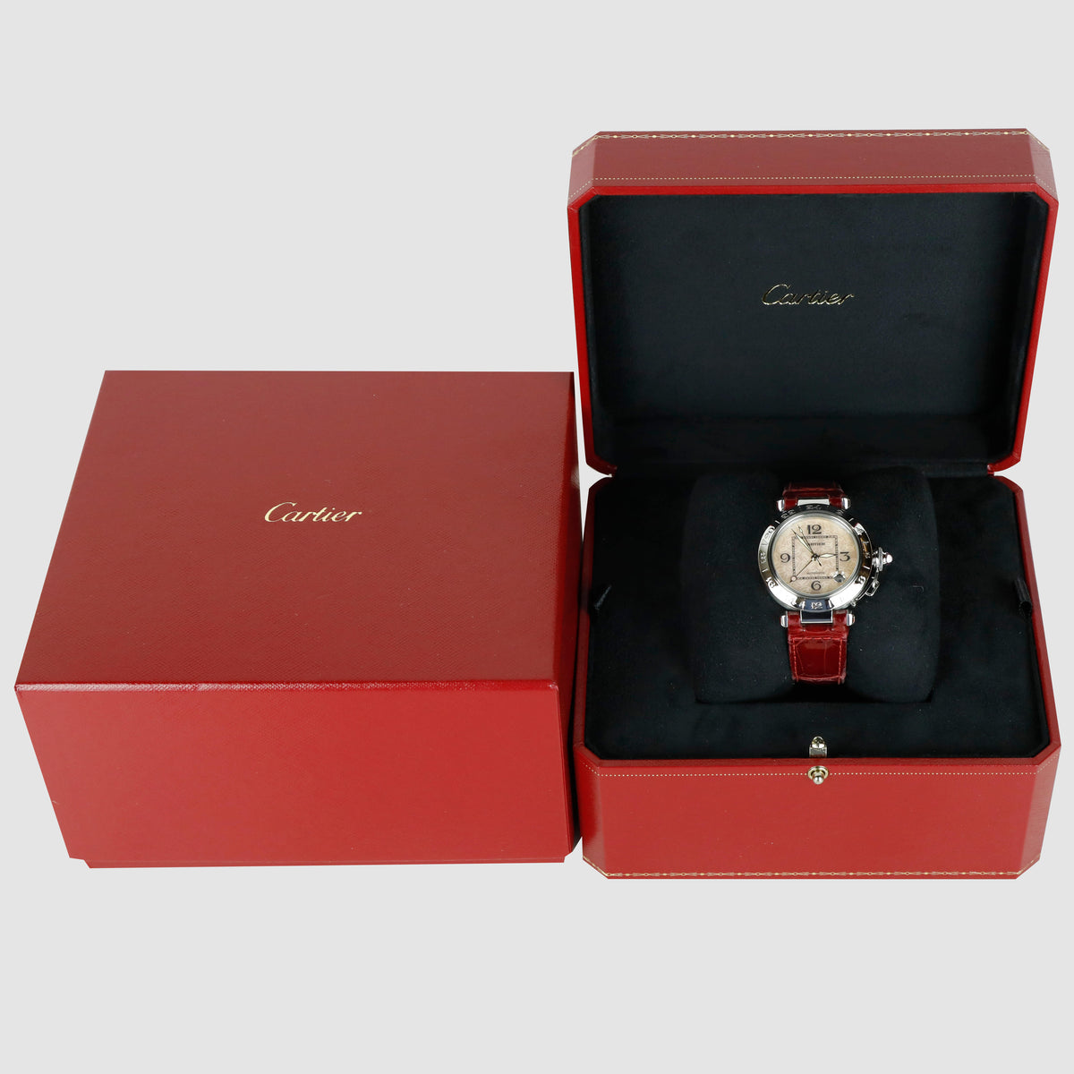 35 Mother-of-Pearl Monogram Dial Pasha Watch