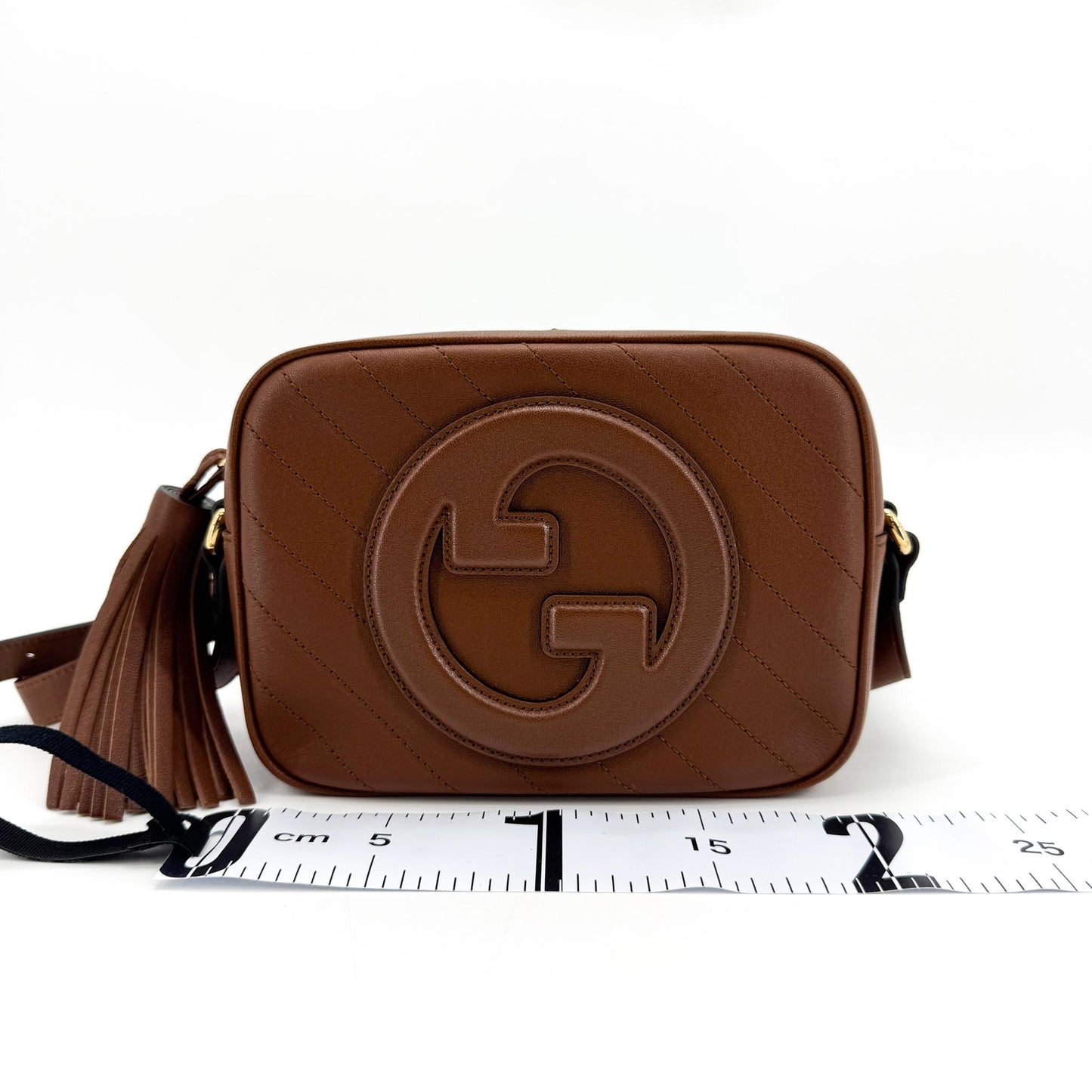 Gucci Blondie Small Shoulder Bag Brown