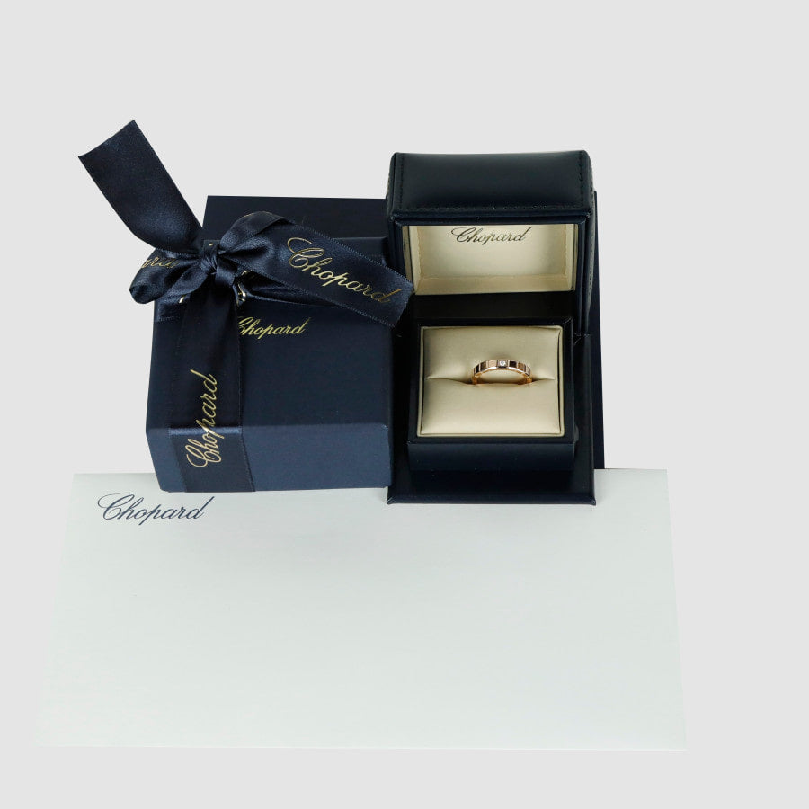 56 Ice Cube 1 Diamond Medium Ring