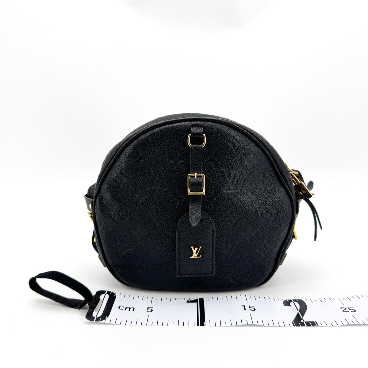 Louis Vuitton Monogram Empreinte Boîte Chapeau Souffle PM Black