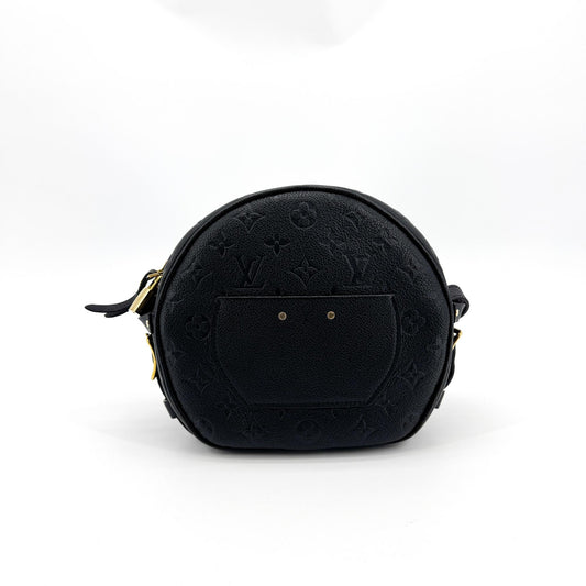 Louis Vuitton Monogram Empreinte Boîte Chapeau Souffle PM Black