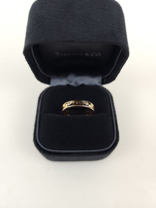 8 Diamond 1837 Gold Ring
